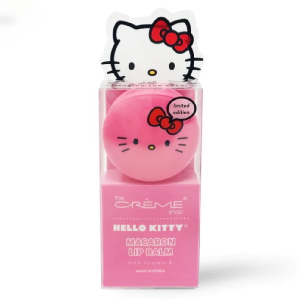 New in box- The Creme x Hello Kitty, Macaron Lip Balm